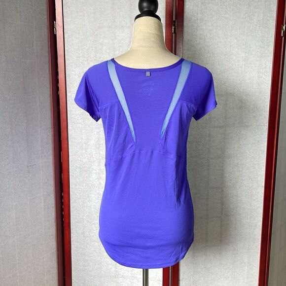 Nike Dri-Fit Purple Athletic Tee with Mesh Accents (Size: Small) - Picture 8 of 11